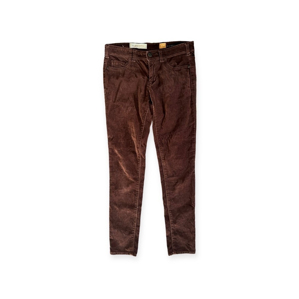 Anthropologie Pilcro & Letterpress pants brown skinny size 26